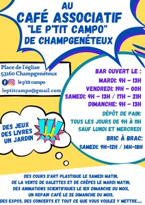 Café associatif "Le p'tit campo"